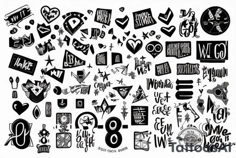 “we got we” tattoo idea