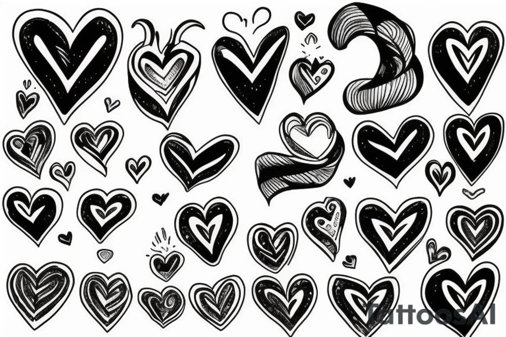 Heart tattoo idea