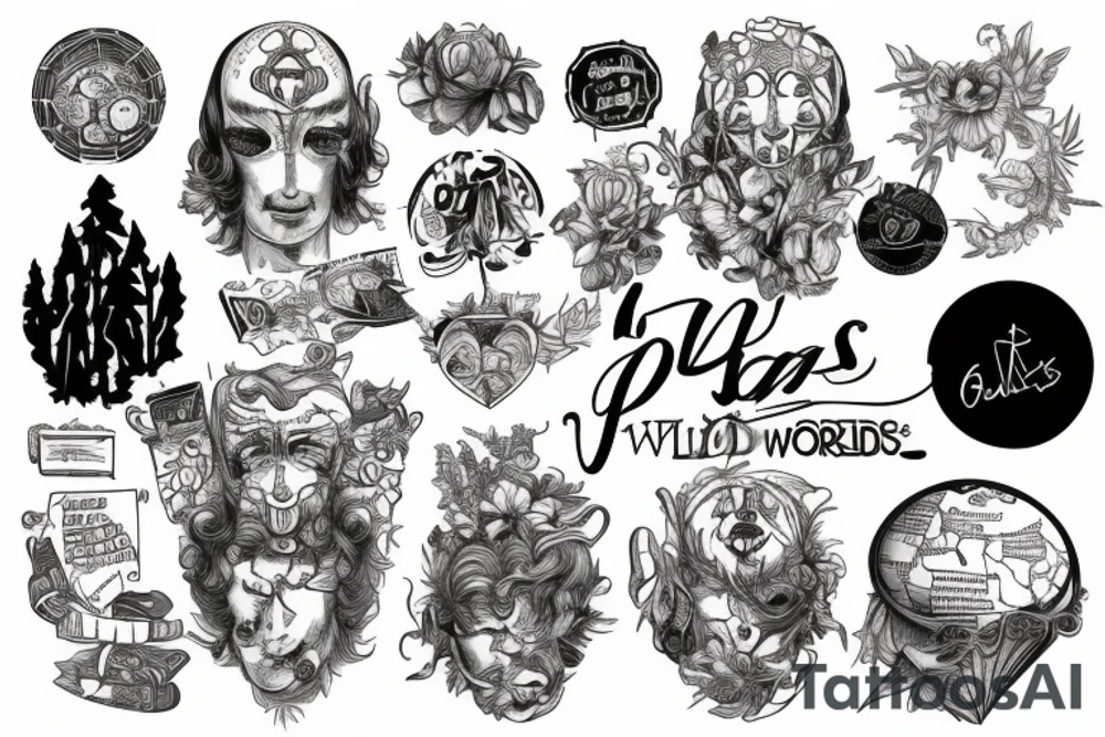 atlas holding the world tattoo idea