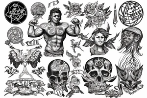 atlas holding the world tattoo idea