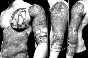 atlas holding up the world tattoo idea