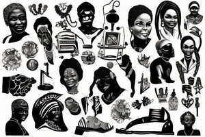 Black history tattoo idea