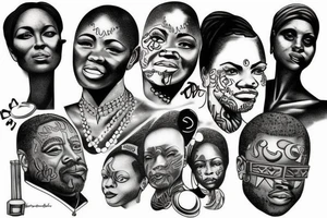 Black history tattoo idea