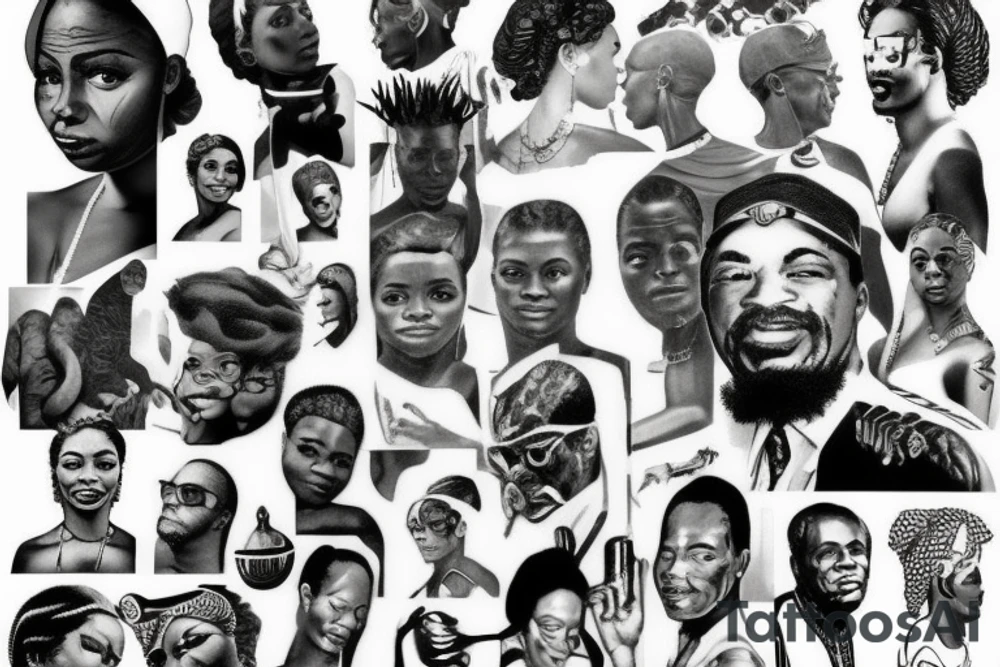 Black history tattoo idea