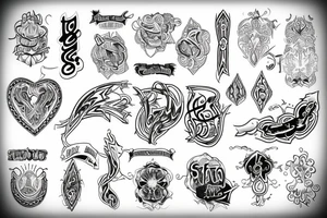Simple, SHL, KSA tattoo idea