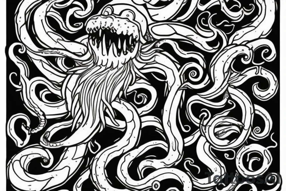 Kraken tattoo idea