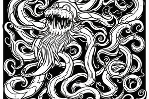 Kraken tattoo idea