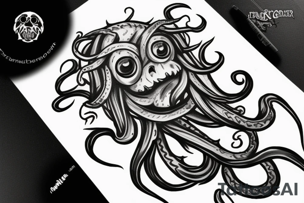 Kraken tattoo idea