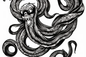 Kraken tattoo idea