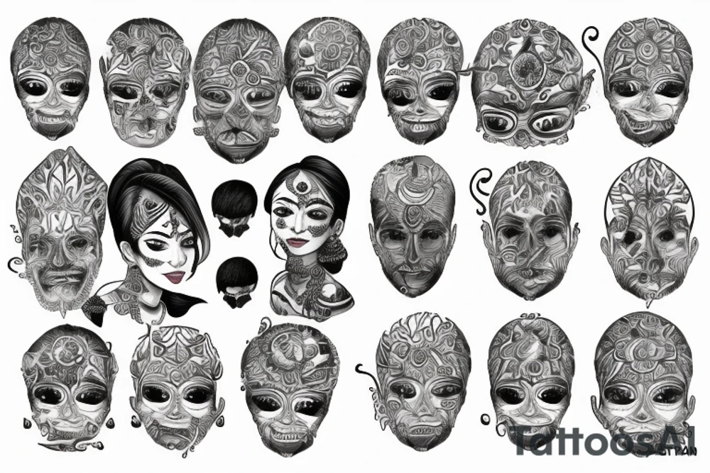 Satyam Ki Randi tattoo idea