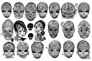 Satyam Ki Randi tattoo idea