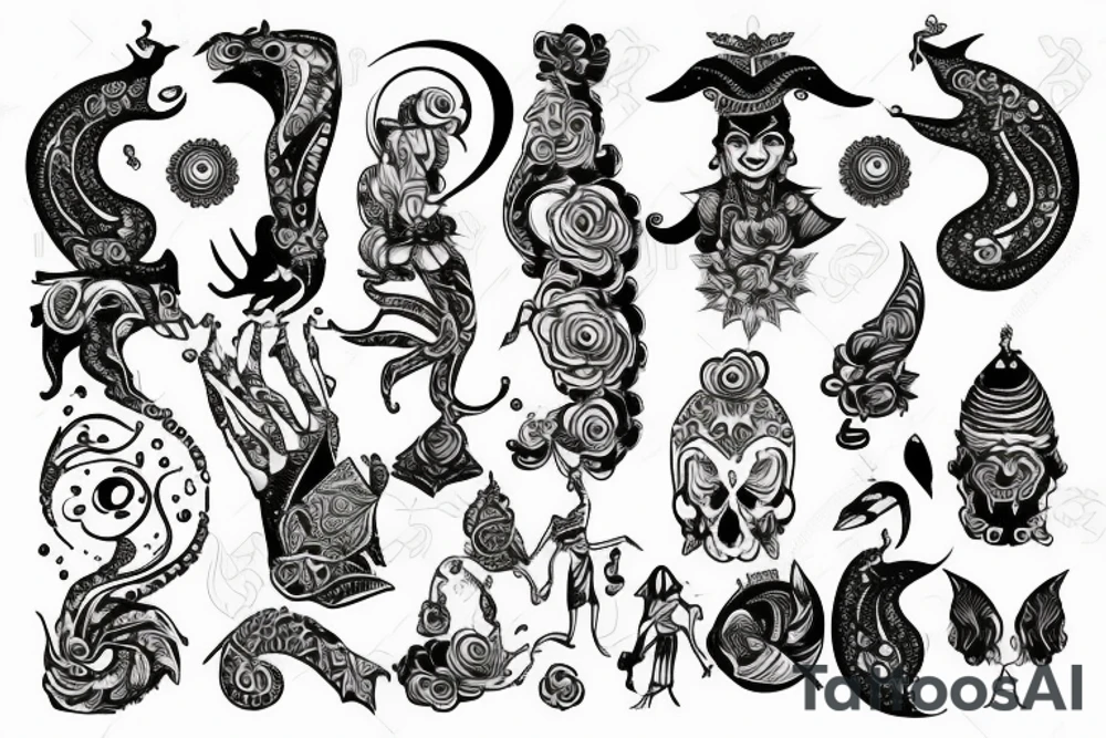Satyam Ki Randi tattoo idea