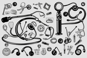 stethoscope tattoo idea