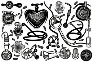 stethoscope tattoo idea