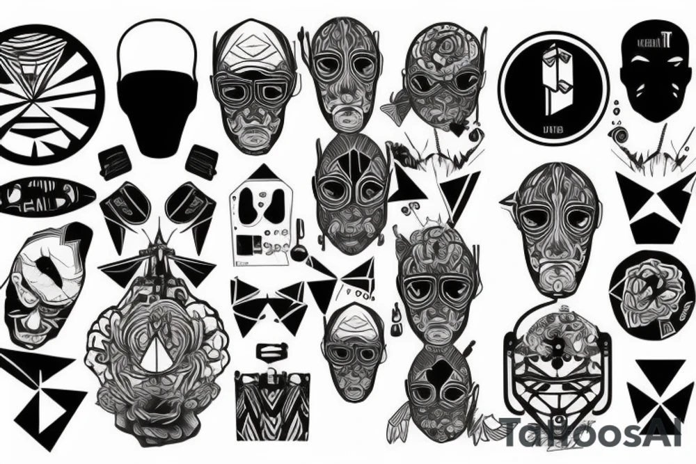 Beatr world tattoo idea