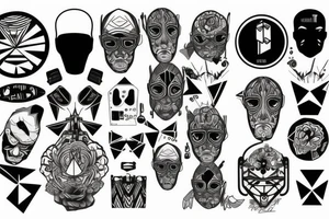 Beatr world tattoo idea