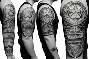 Bear world tattoo idea
