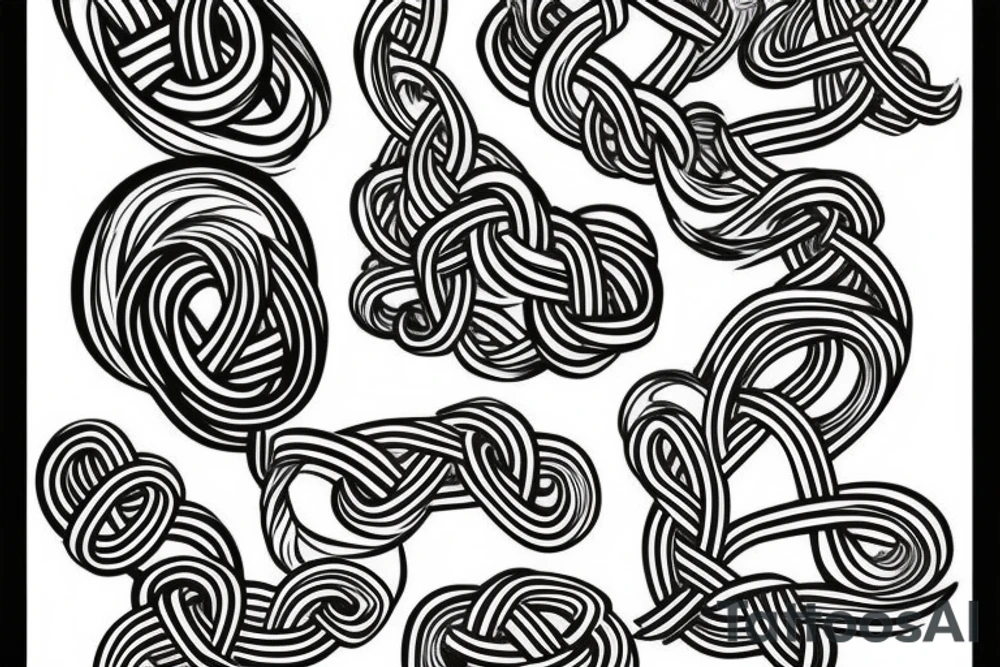 valk knot tattoo idea