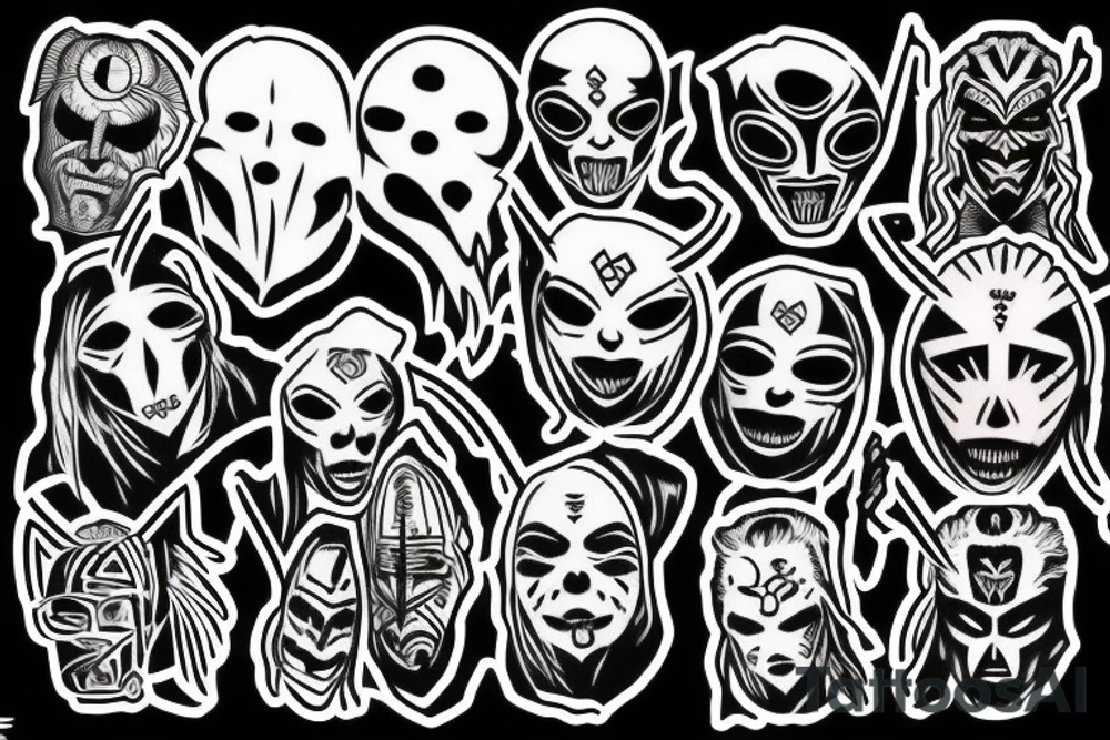 logo of the slipknot tattoo idea