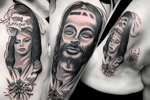 Rio jesus tattoo idea