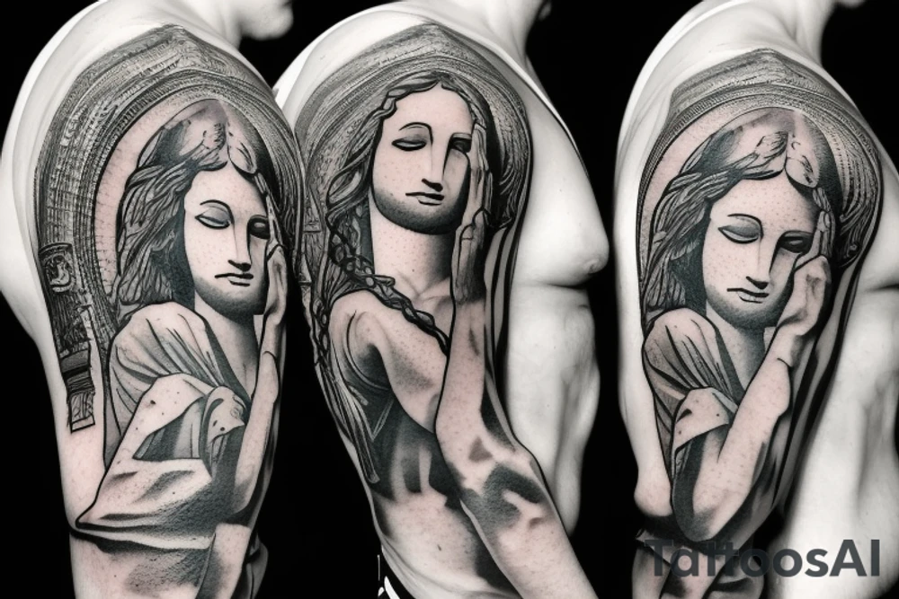 Jesus statue brasil tattoo idea