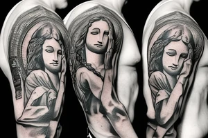 Jesus statue brasil tattoo idea