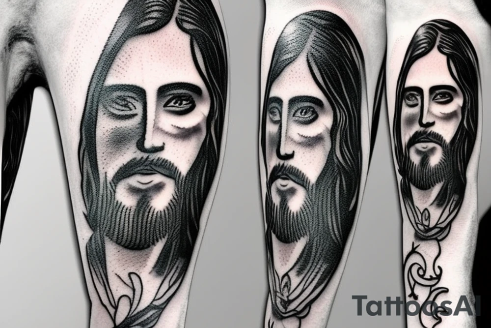 Jesus statue brasil tattoo idea