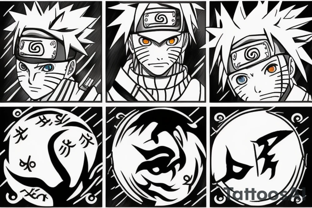 naruto theme tattoo idea