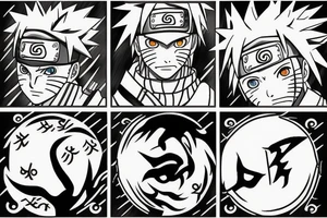 naruto theme tattoo idea