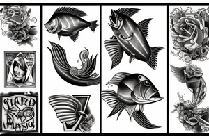 Bass for music tattoo idea