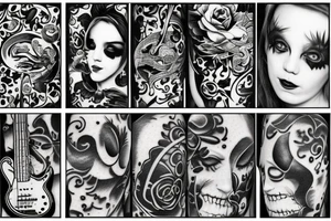 Bass for music tattoo idea