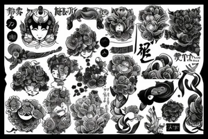 Combination of the words Riva Rashmi tattoo idea