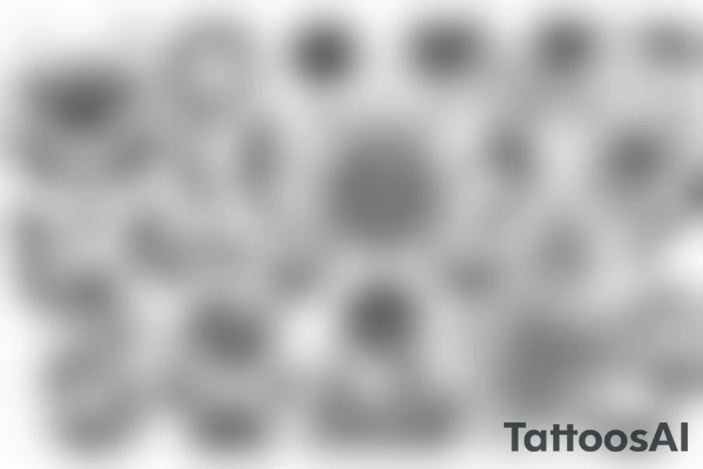 The name „Lilly“ in fineline with the dates „06.04.2001 - 29.09.2021“ tattoo idea