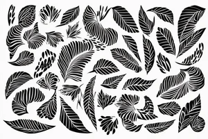 The name „Lilly“ in fineline with the dates „06.04.2001 - 29.09.2021“ tattoo idea