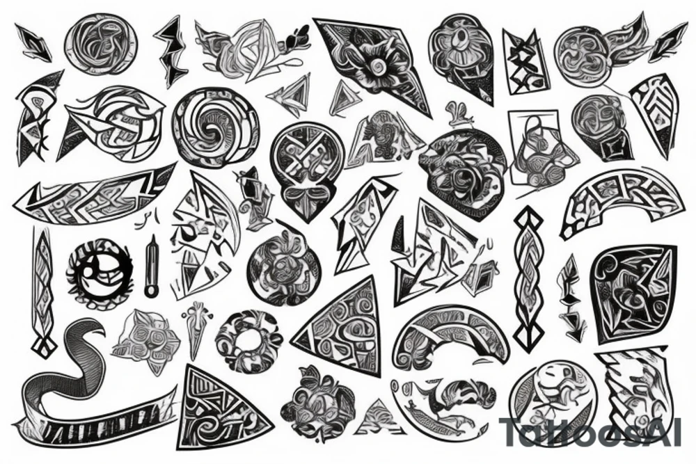 ᛏᚱᚢᚬᚾᚴ tattoo idea