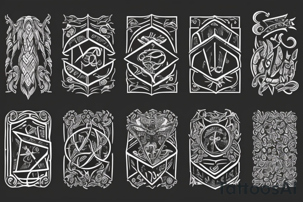 ᛏᚱᚢᚬᚾᚴ tattoo idea