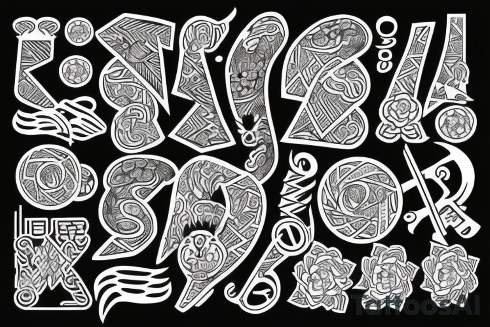 ᛏᚱᚢᚬᚾᚴ tattoo idea