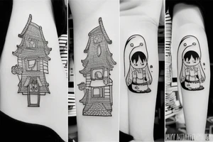 A small house tattoo idea