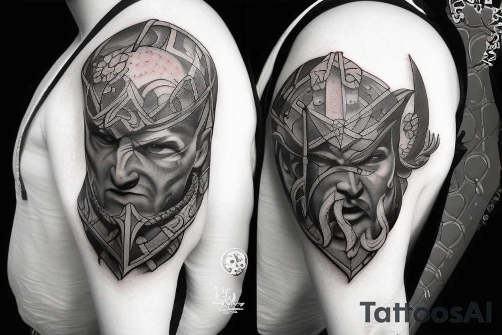 Ares god of war tattoo idea