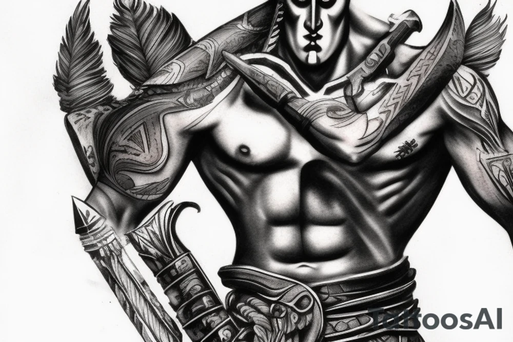 Ares god of war tattoo idea