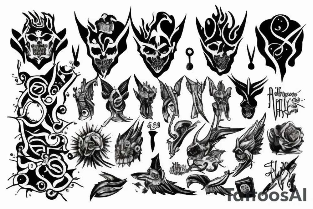 Ares tattoo idea