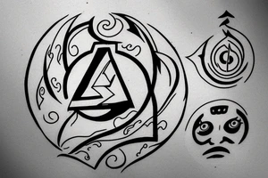 The water element symbol from avatar the last air bender tattoo idea