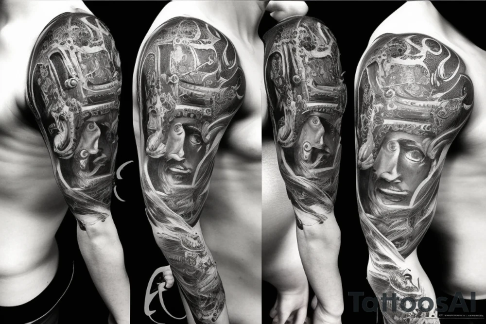 Roman gods tattoo idea