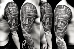 Roman gods tattoo idea