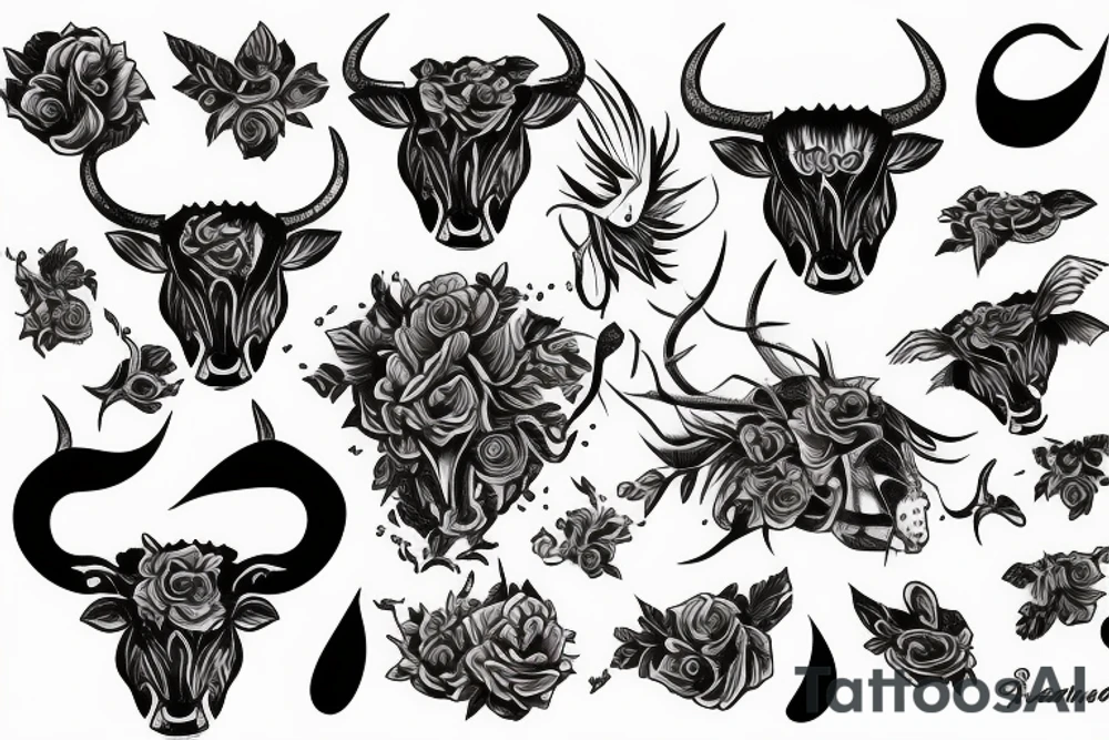 Taurus tattoo idea