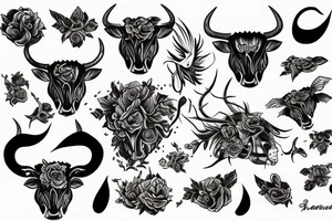 Taurus tattoo idea