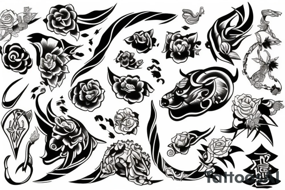 Taurus tattoo idea