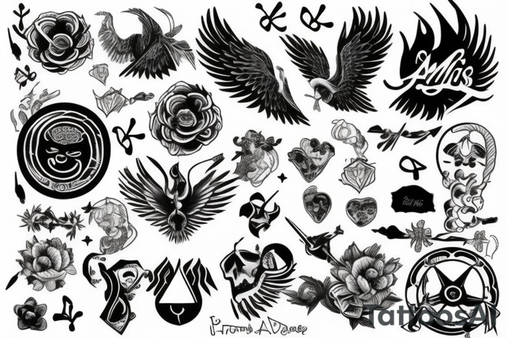 ANNS, Phoenix tattoo idea