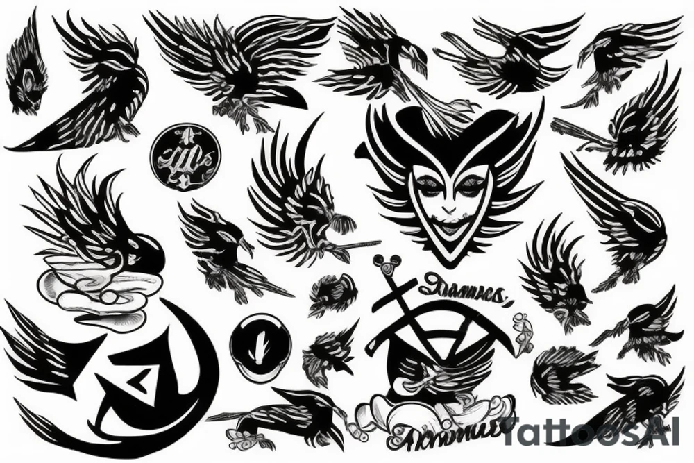 ANNS, Phoenix tattoo idea