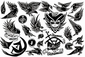 ANNS, Phoenix tattoo idea